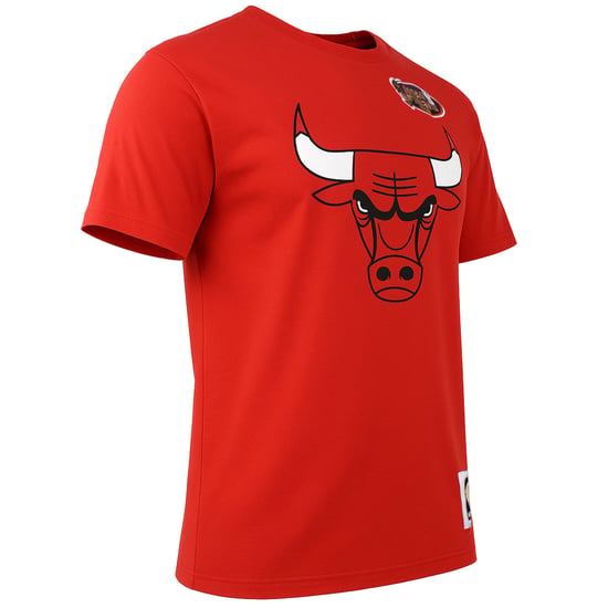 Mitchell & Ness NBA Chicago Bulls Origins Mens Red T-Shirt - Image 2
