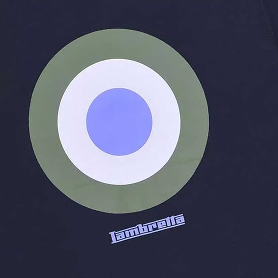 Lambretta Heren Target T-Shirt (Marineblauw) - Image 3