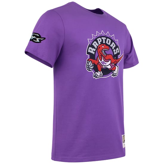 Mitchell & Ness NBA Toronto Raptors Origins Mens Purple T-Shirt - Image 2
