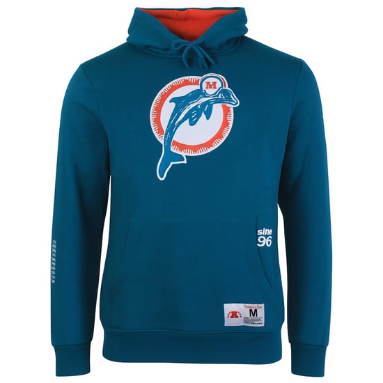 Mitchell & Ness NFL Miami Dolphins Origins Mens Hoodie - Image 1