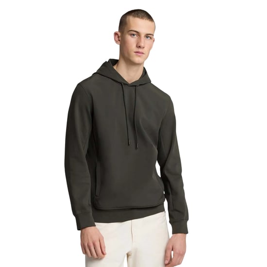 Lyle & Scott Heren Hybride Softshell Overtrek Hoodie (Grijs) - Image 4