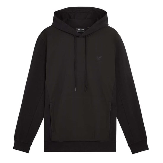 Lyle & Scott Heren Hybride Softshell Overtrek Hoodie (Zwart) - Image 1
