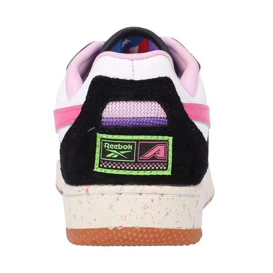 Reebok Volwassen BB 4000 II Leren Sportschoenen (Zwart/roze) - Image 2