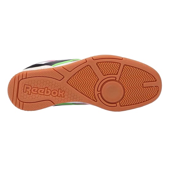 Reebok Volwassen BB 4000 II Leren Sportschoenen (Zwart/roze) - Image 4