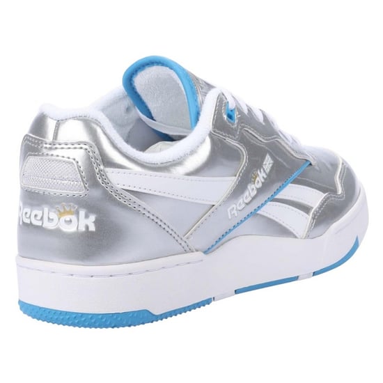 Reebok Unisex vuxen BB 4000 II läderskor (Silver) - Image 2