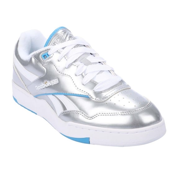 Reebok Unisex vuxen BB 4000 II läderskor (Silver) - Image 3