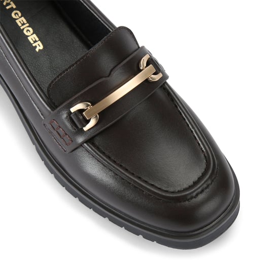 KG Kurt Geiger Leather Molly Loafers - Image 4