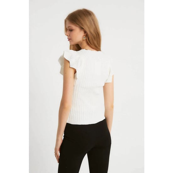Robin-Collection Elastische ribstof top t93547 - Image 3