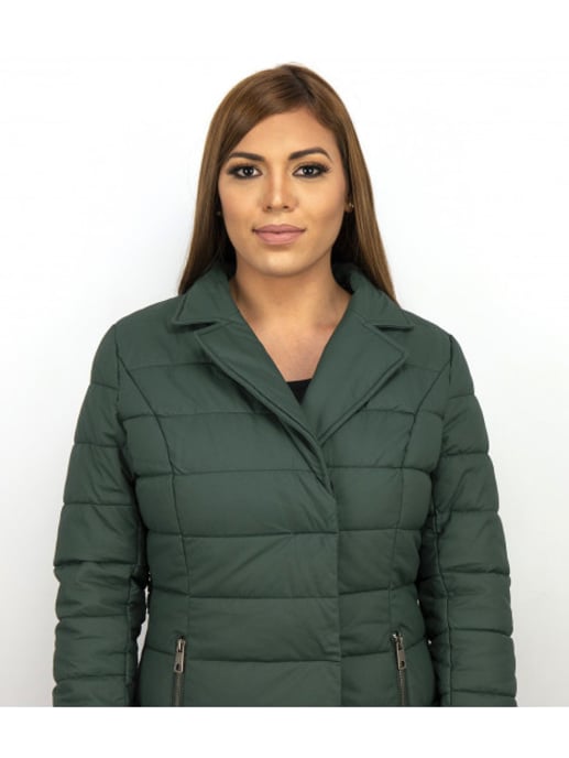 Gentile Bellini Lange winterjas parka met faux bontkraag - Image 5
