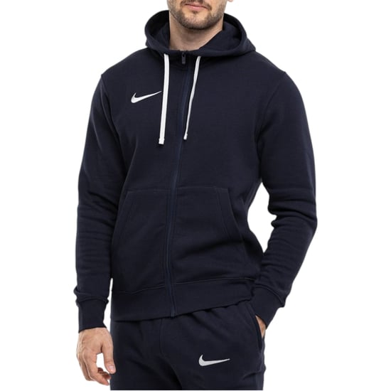 NIKE Mens Fleece Hoodie Long Sleeve Swoosh Full Zip Soccer Hoody - Image 1