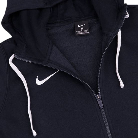 NIKE Mens Fleece Hoodie Long Sleeve Swoosh Full Zip Soccer Hoody - Image 4