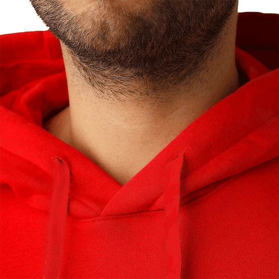 NIKE Mens Hoodie Sportswear Club Fleece Graphic Pullover Sweat - Image 4