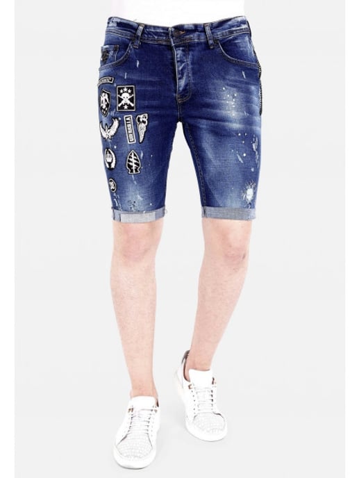 Local Fanatic Korte broek slim fit met patches xxx - Image 6