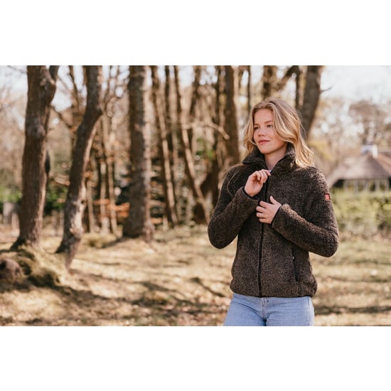 Nordberg evy fleece fleece sweater met rits dames - - Image 2