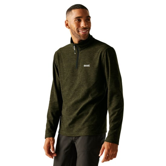 Regatta Heren thompson marl half zip fleecejack - Image 4