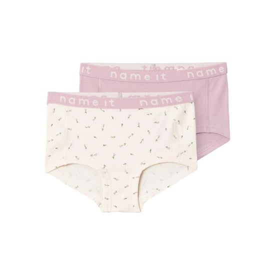 Name It Meisjes hipsters kinderen nkfhipster roze/off-white 2-pack - Image 1