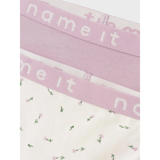 Name It Meisjes hipsters kinderen nkfhipster roze/off-white 2-pack - Image 3