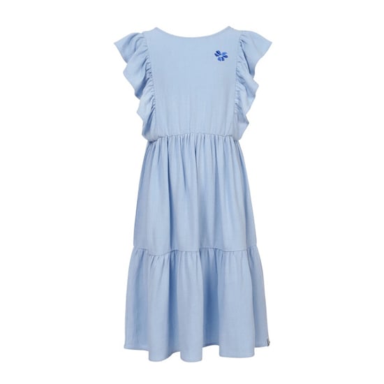 Looxs Revolution Zomerjurk light blue viscose/linnen voor meisjes in de kleur - Image 4