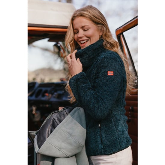 Nordberg evy fleece fleece sweater met rits dames - - Image 2