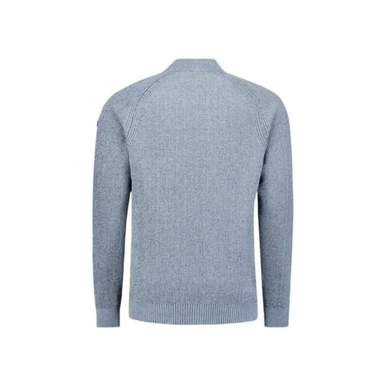No Excess Pullover half zip 2 colored chenill dusty blue - Image 5