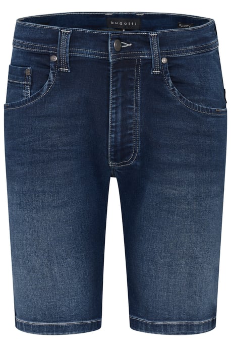 Bugatti Herren Jeans Bermuda in used-wash dessin - Image 3