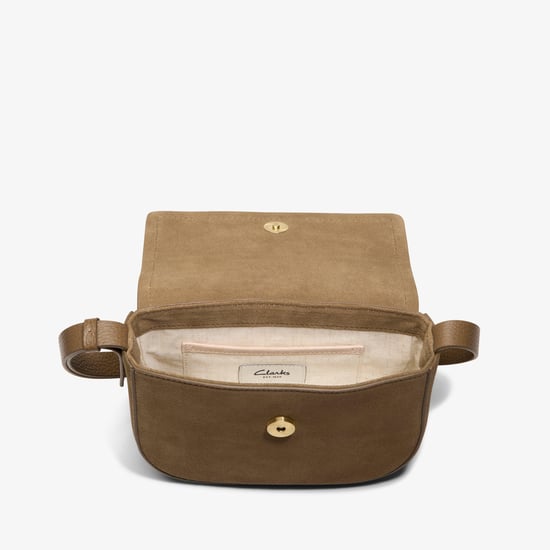 Casual Cross 2 Dark Sand Suede Bag - Image 4