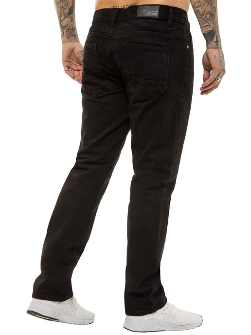 Enzo | Heren Regular Fit Rechtoe-Rechtaan Jeans - Image 4