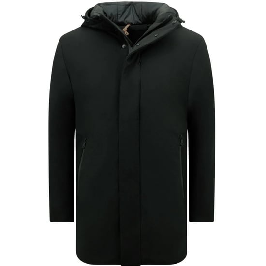 Enos Nette klassieke parka jas met capuchon 8927 - Image 1
