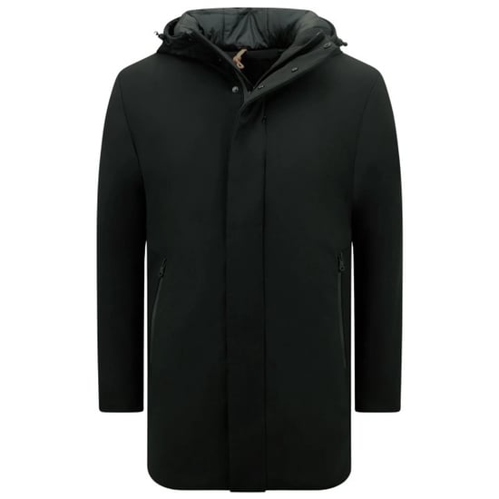 Enos Nette klassieke parka jas met capuchon 8927 - Image 4