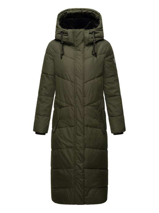Navahoo quiltad vinterkappa för dam Hingucker – Extra Lång & Varm - Image 2