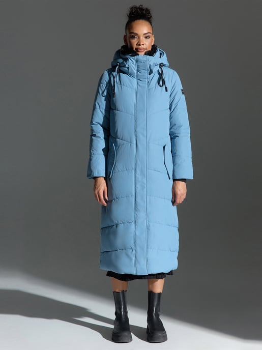 Navahoo quiltad vinterkappa för dam Hingucker – Extra Lång & Varm - Image 2