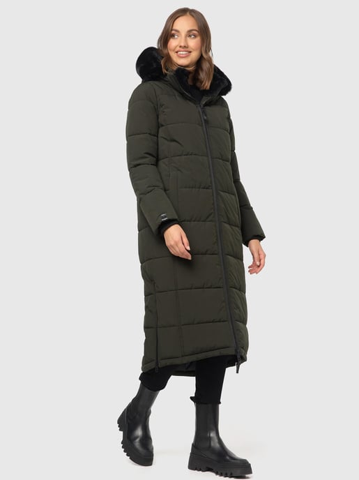 Navahoo Vinterjacka för kvinnor Cuddly Fairy – Extra lång och mysig varm - Image 6