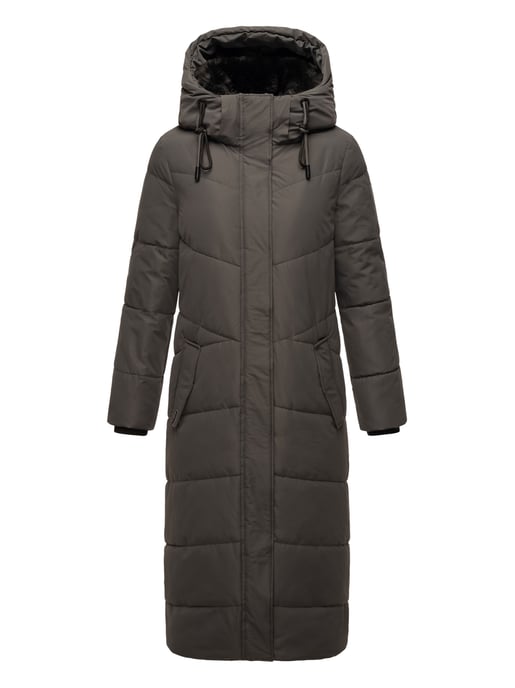 Navahoo women’s quilted winter coat Hingucker – Extra Long & Warm - Image 2