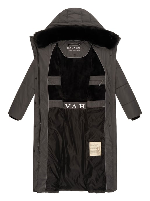 Navahoo women’s quilted winter coat Hingucker – Extra Long & Warm - Image 5