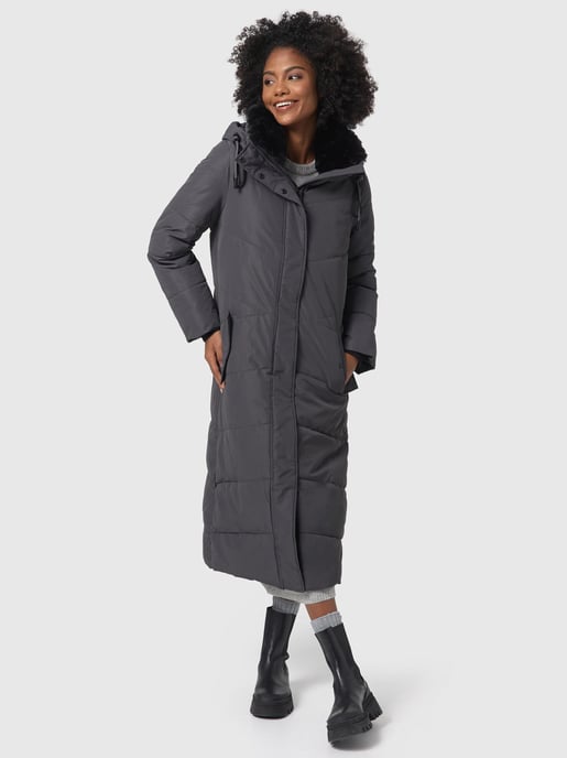 Navahoo women’s quilted winter coat Hingucker – Extra Long & Warm - Image 6