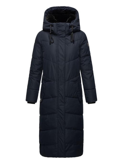 Navahoo women’s quilted winter coat Hingucker – Extra Long & Warm - Image 2