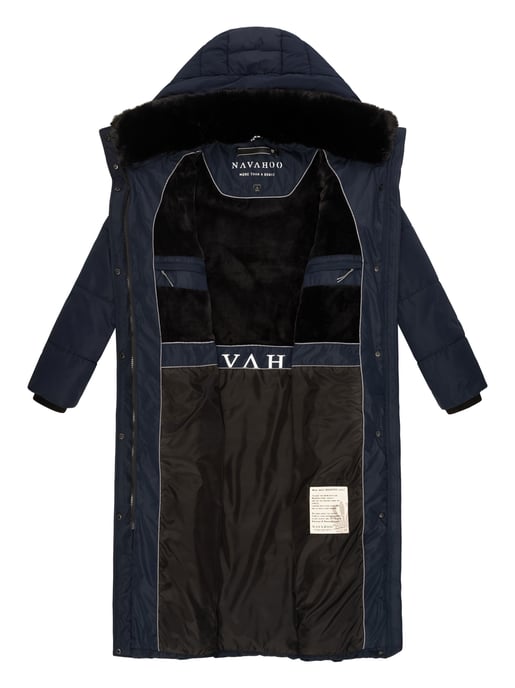 Navahoo women’s quilted winter coat Hingucker – Extra Long & Warm - Image 5