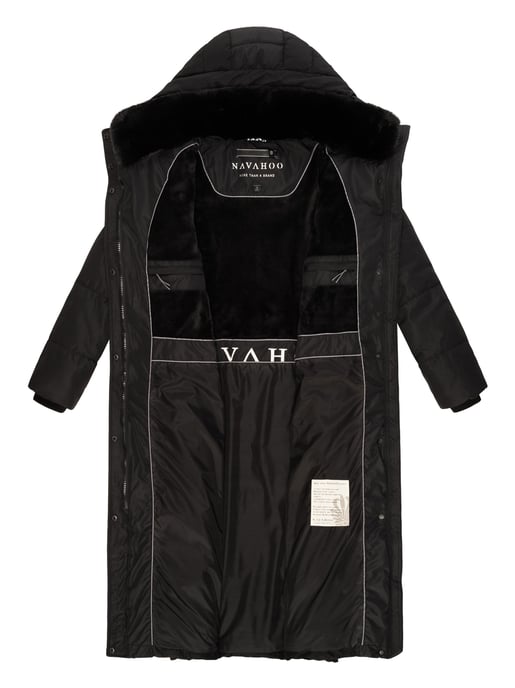 Navahoo quiltad vinterkappa för dam Hingucker – Extra Lång & Varm - Image 5