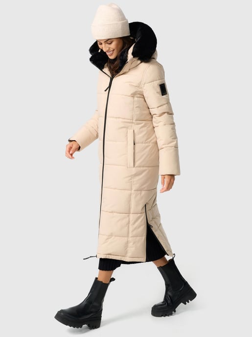 Navahoo Vinterjacka för kvinnor Cuddly Fairy – Extra lång och mysig varm - Image 6