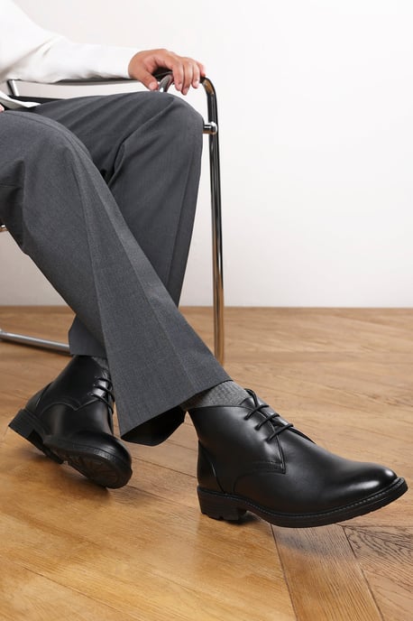 Wheres That From Mens 'Mason' Lace Up Ankle Boots - Image 5