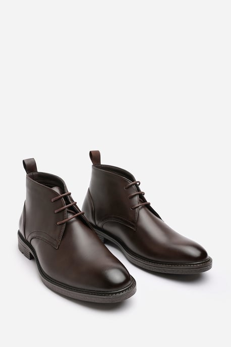 Wheres That From Mens 'Mason' Lace Up Ankle Boots - Image 4