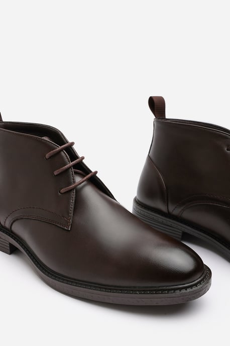 Wheres That From Mens 'Mason' Lace Up Ankle Boots - Image 5