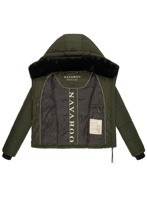 Navahoo quiltad jacka för kvinnor med kärlek – Kort och snygg - Image 5
