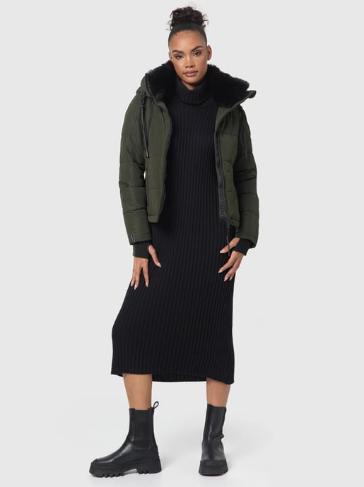 Navahoo quiltad jacka för kvinnor med kärlek – Kort och snygg - Image 6