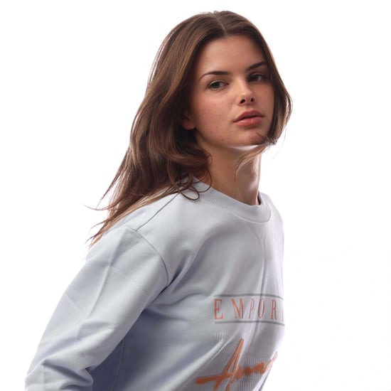 Emporio Armani Sweatshirt för kvinnor/damer (Blå) - Image 3