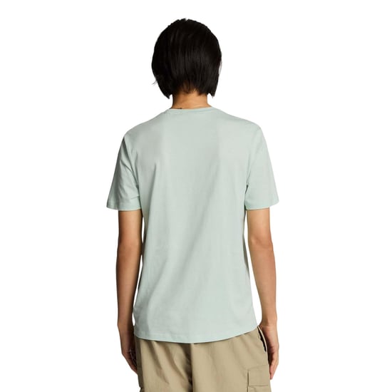 Lyle & Scott Heren Superfijn Katoen T-Shirt (Groen) - Image 2