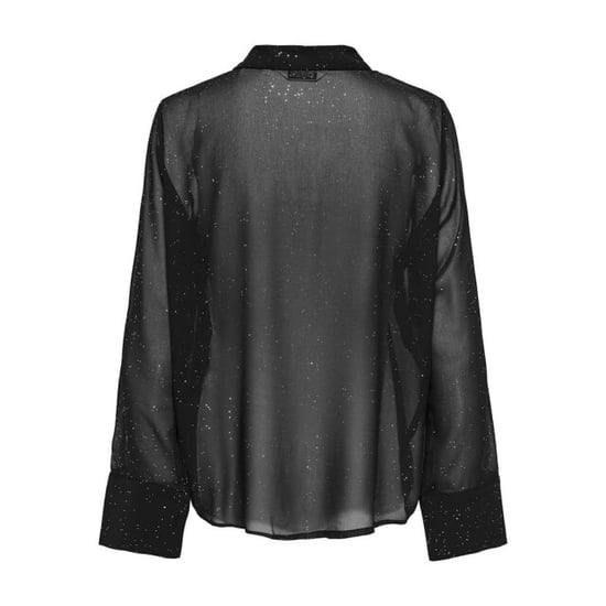 Only Onlstar life l/s grace glitter shirt wvn black/the - Image 4