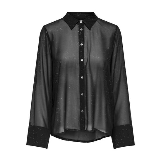 Only Onlstar life l/s grace glitter shirt wvn black/the - Image 5
