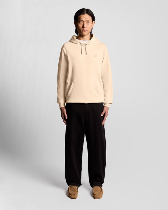Lyle & Scott Superfin Bomull Loopback Hoodie - Rosa - Image 2