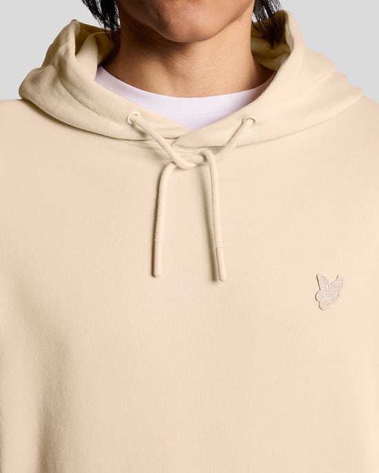 Lyle & Scott Superfin Bomull Loopback Hoodie - Rosa - Image 3
